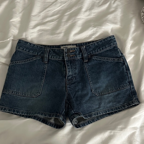 Vintage Old Navy Low Rise Denim Shorts - Picture 1 of 4